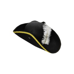 Order online to order fancy dress party hat Design Halloween pirate hat snap button brim Tricorne hat center tricorn hat SKHA039 Order online to order fancy dress party hat Design Halloween pirate hat snap button brim Tricorne hat center tricorn hat SKHA039